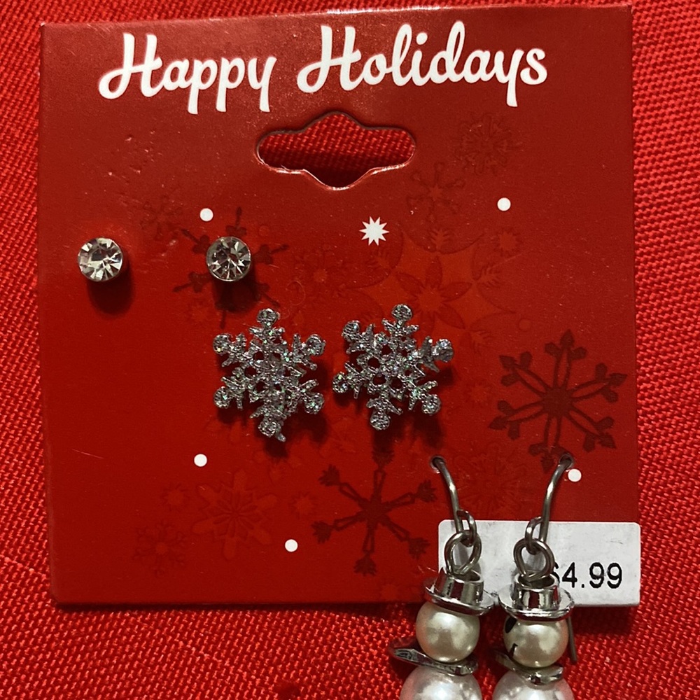 Christmas Earrings - Picture 2 of 6